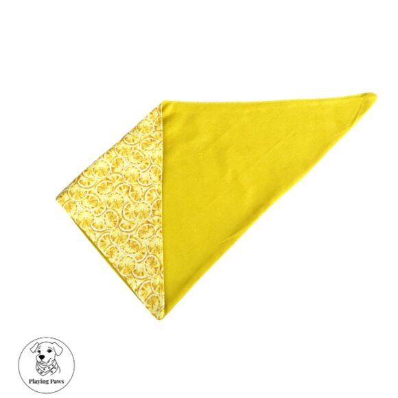 Handmade Double-Sided Dog Bandana (Medium) - Picture 3 of 7